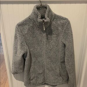 The North Face Women's Cozy Gray Teddy Jacket